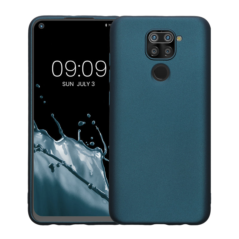 Xiaomi Redmi Note 9 Silicone Phone Case Metallic Shimmer
