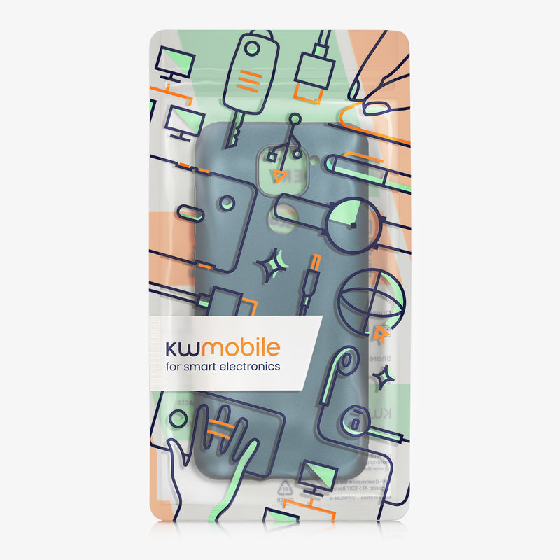 Xiaomi Redmi Note 9 Silicone Phone Case Metallic Shimmer