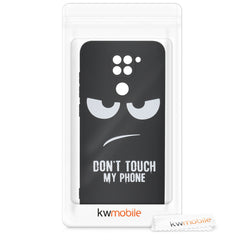 Xiaomi Redmi Note 9 Silicone Phone Case Don't Touch My Phone