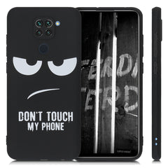 Xiaomi Redmi Note 9 Silicone Phone Case Don't Touch My Phone