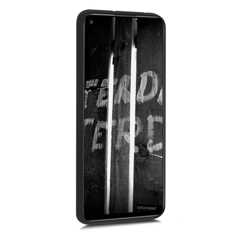 Xiaomi Redmi Note 9 Silicone Phone Case Don't Touch My Phone