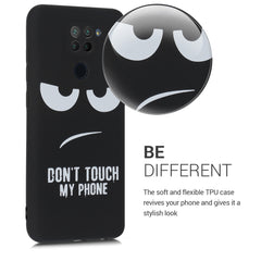 Xiaomi Redmi Note 9 Silicone Phone Case Don't Touch My Phone