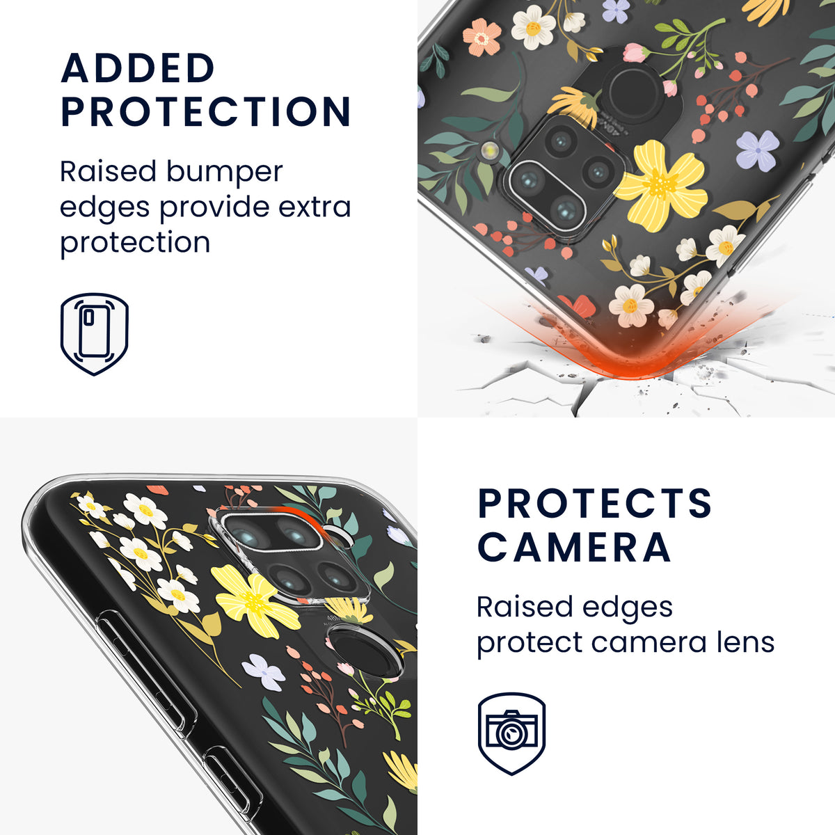 Xiaomi Redmi Note 9 Clear Silicone Phone Case