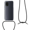 kwmobile Necklace Case compatible with Xiaomi Mi 10 Lite (5G) - Silicone Cover with Lanyard - Strap Phone Case