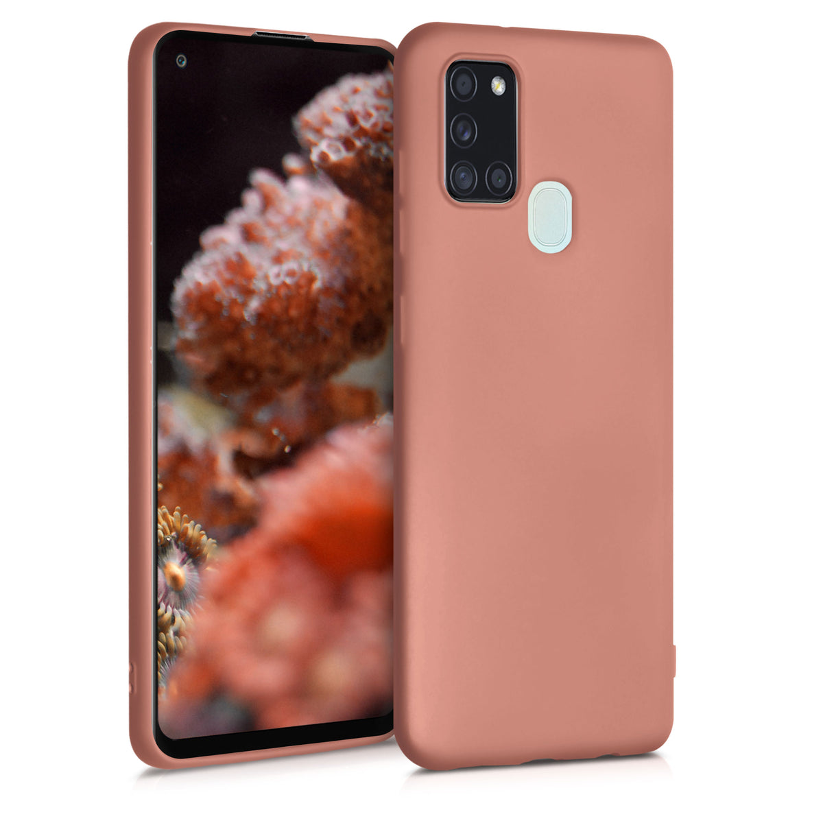 kwmobile Cell Phone Case for Samsung Galaxy A21s - Protective Cover