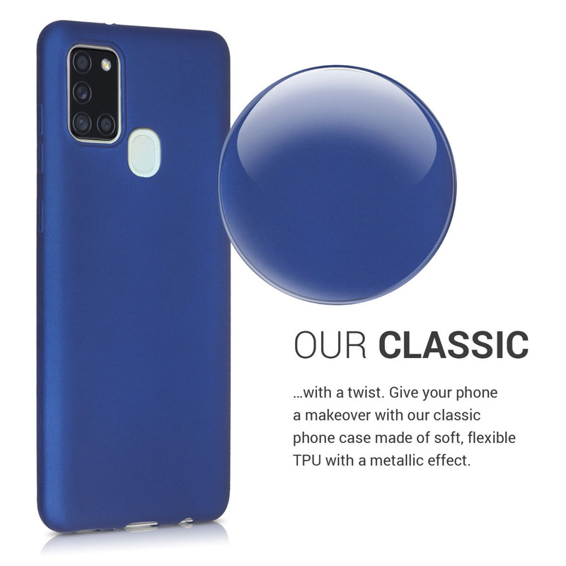 kwmobile Cell Phone Case for Samsung Galaxy A21s - Protective Cover