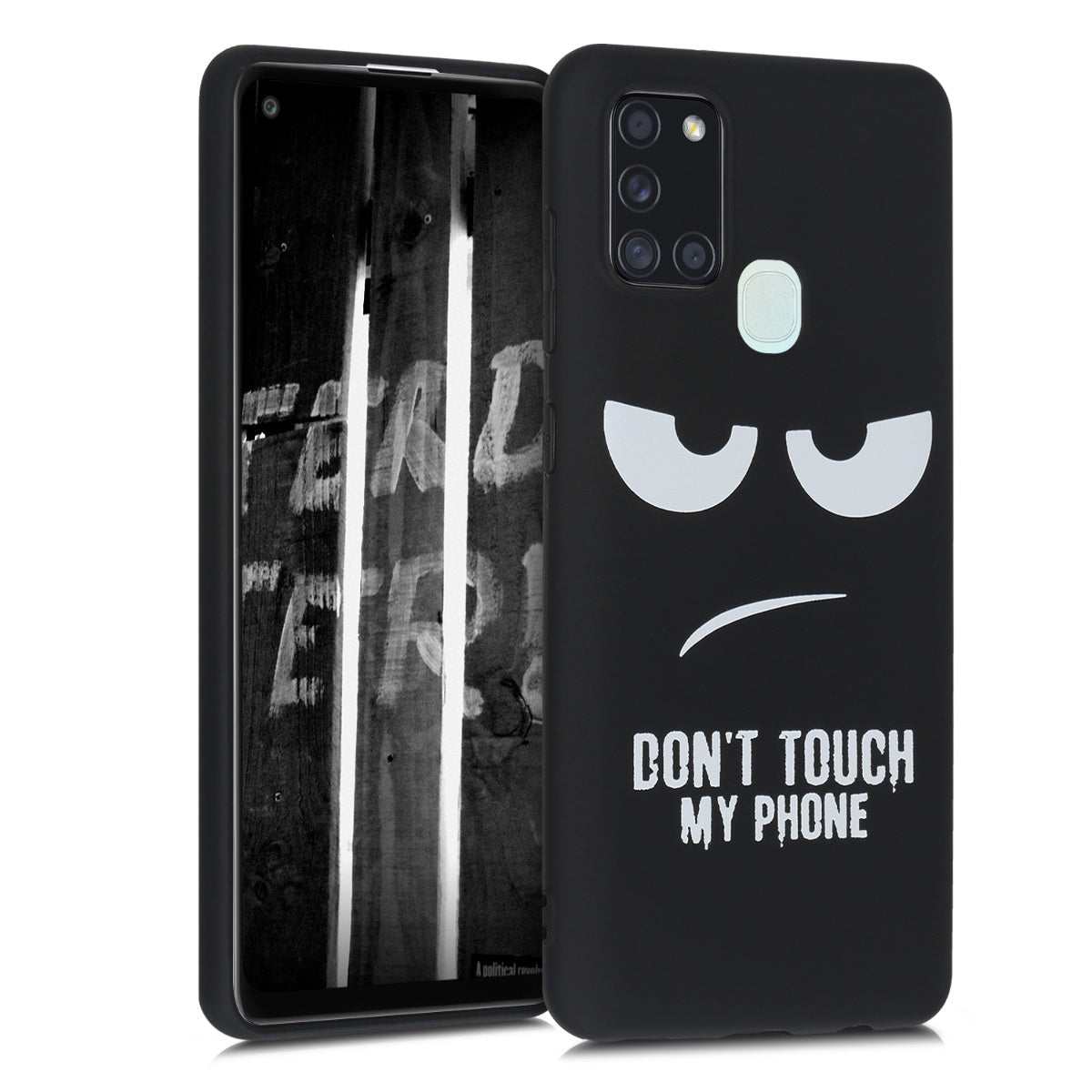 kwmobile Case Compatible with Samsung Galaxy A21s - Silicone Phone Cover