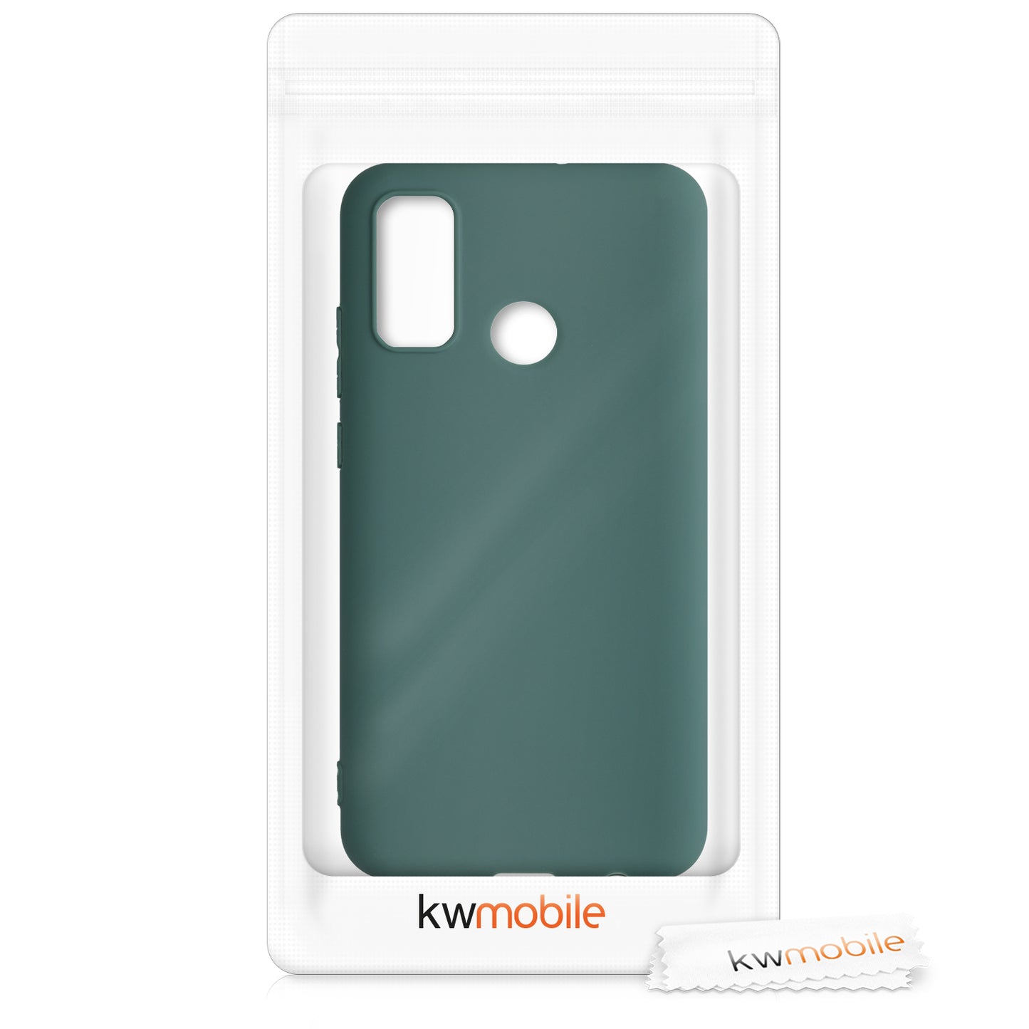kwmobile Phone Case for Huawei P Smart (2020) Case - Wireless Charging - Protective Cover
