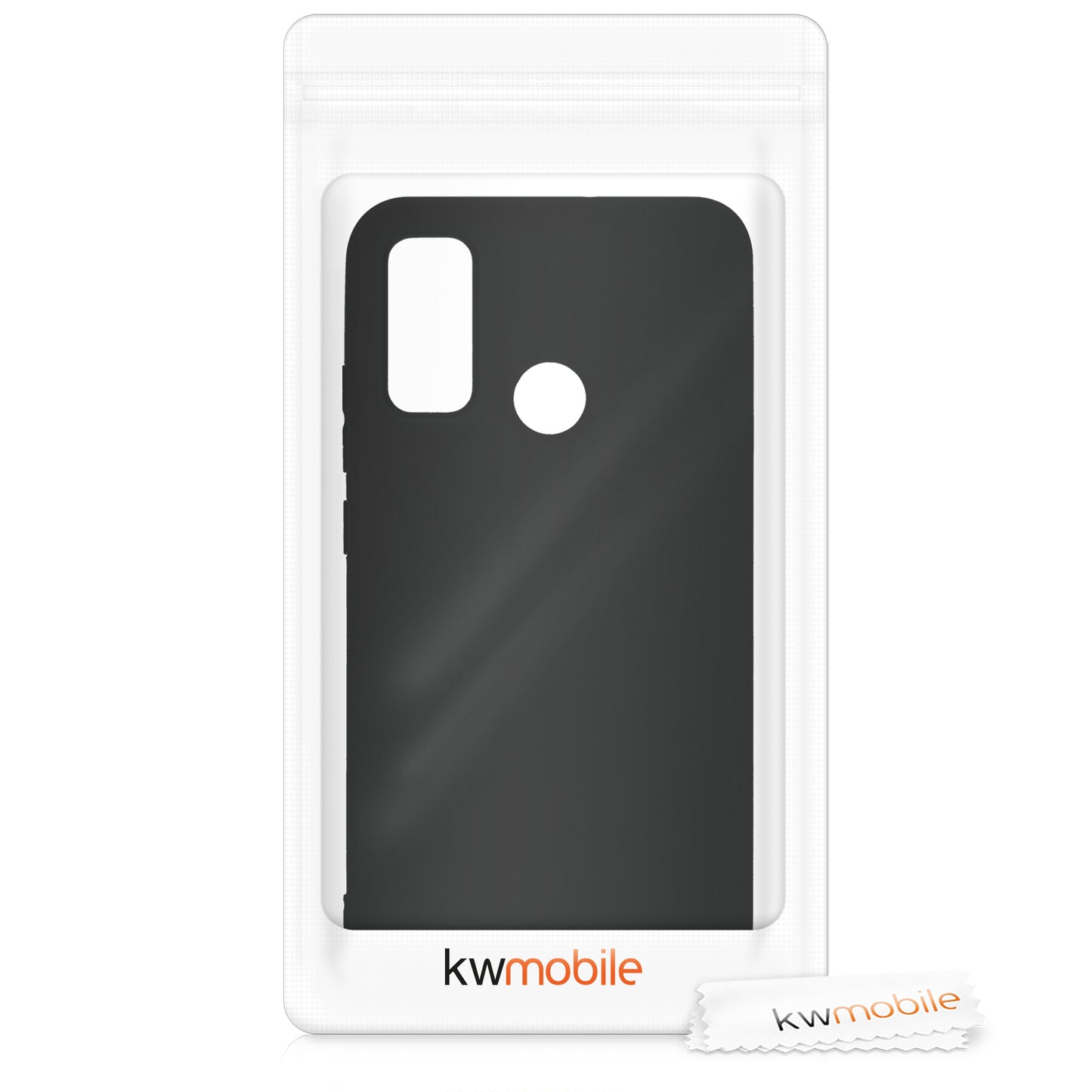 kwmobile Phone Case for Huawei P Smart (2020) Case - Wireless Charging - Protective Cover