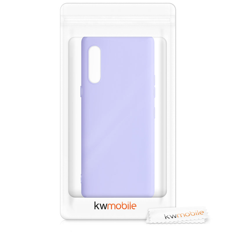 kwmobile Phone Case for LG Velvet - Cover - Wireless Charging Protective Case