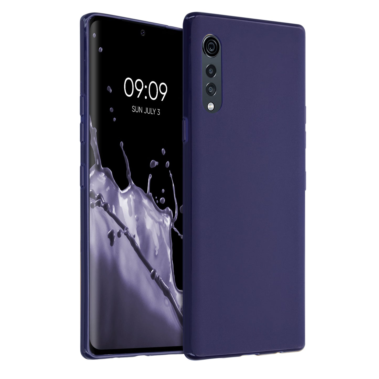 kwmobile Phone Case for LG Velvet - Cover - Wireless Charging Protective Case