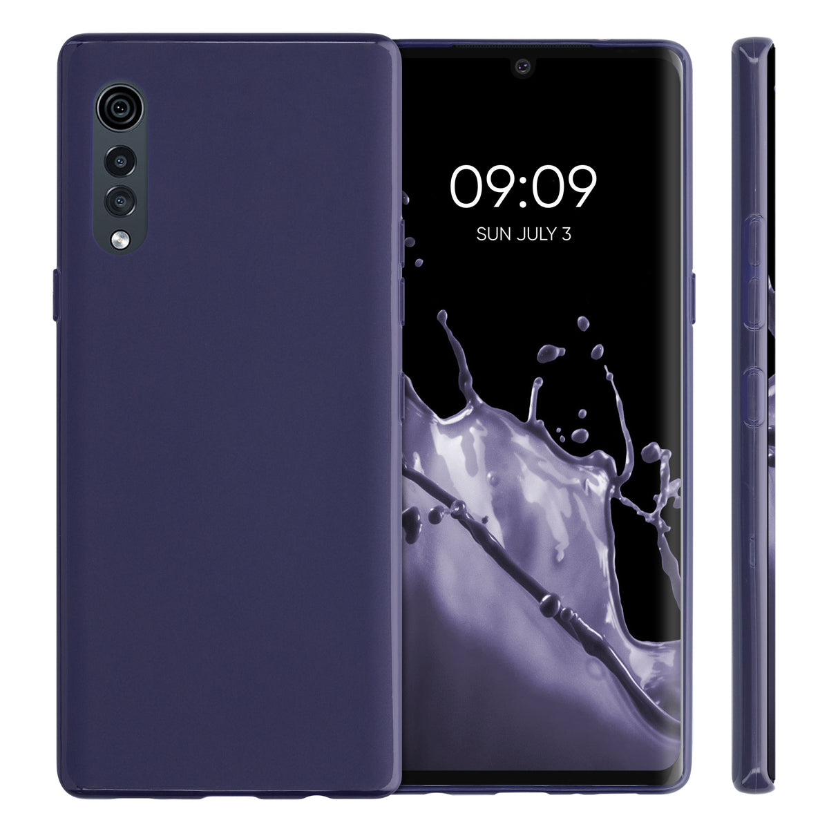 kwmobile Phone Case for LG Velvet - Cover - Wireless Charging Protective Case
