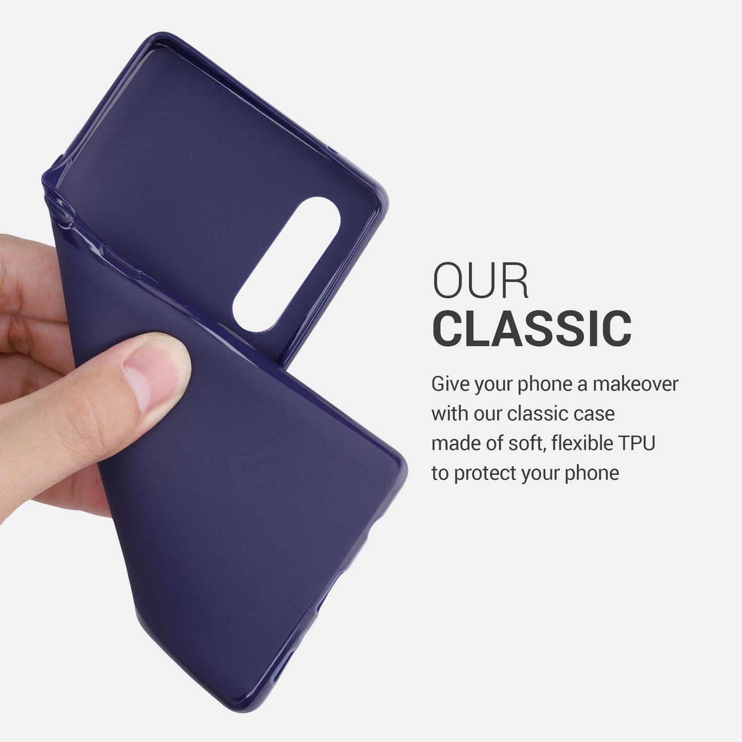 kwmobile Phone Case for LG Velvet - Cover - Wireless Charging Protective Case