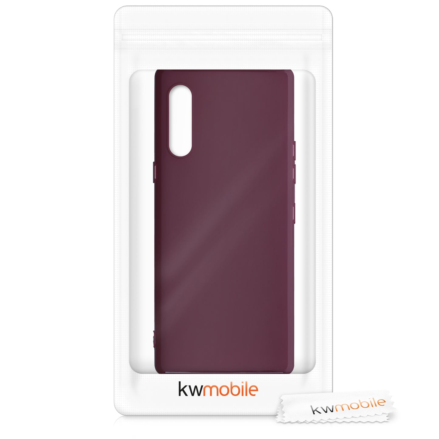 kwmobile Phone Case for LG Velvet - Cover - Wireless Charging Protective Case
