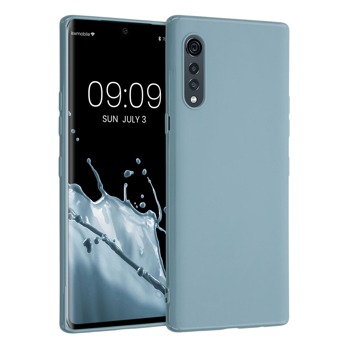kwmobile Phone Case for LG Velvet - Cover - Wireless Charging Protective Case