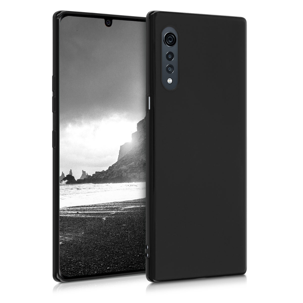 kwmobile Phone Case for LG Velvet - Cover - Wireless Charging Protective Case