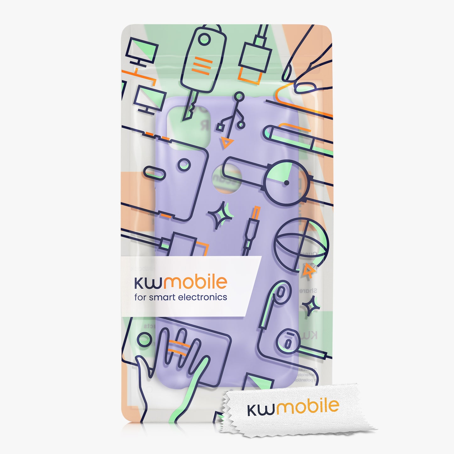 kwmobile Phone Case for Google Pixel 4a - Silicone Case - Wireless Charging - Protective Cover