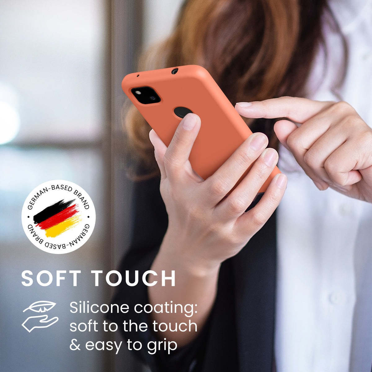 Google Pixel 4a Rubberized Phone Case