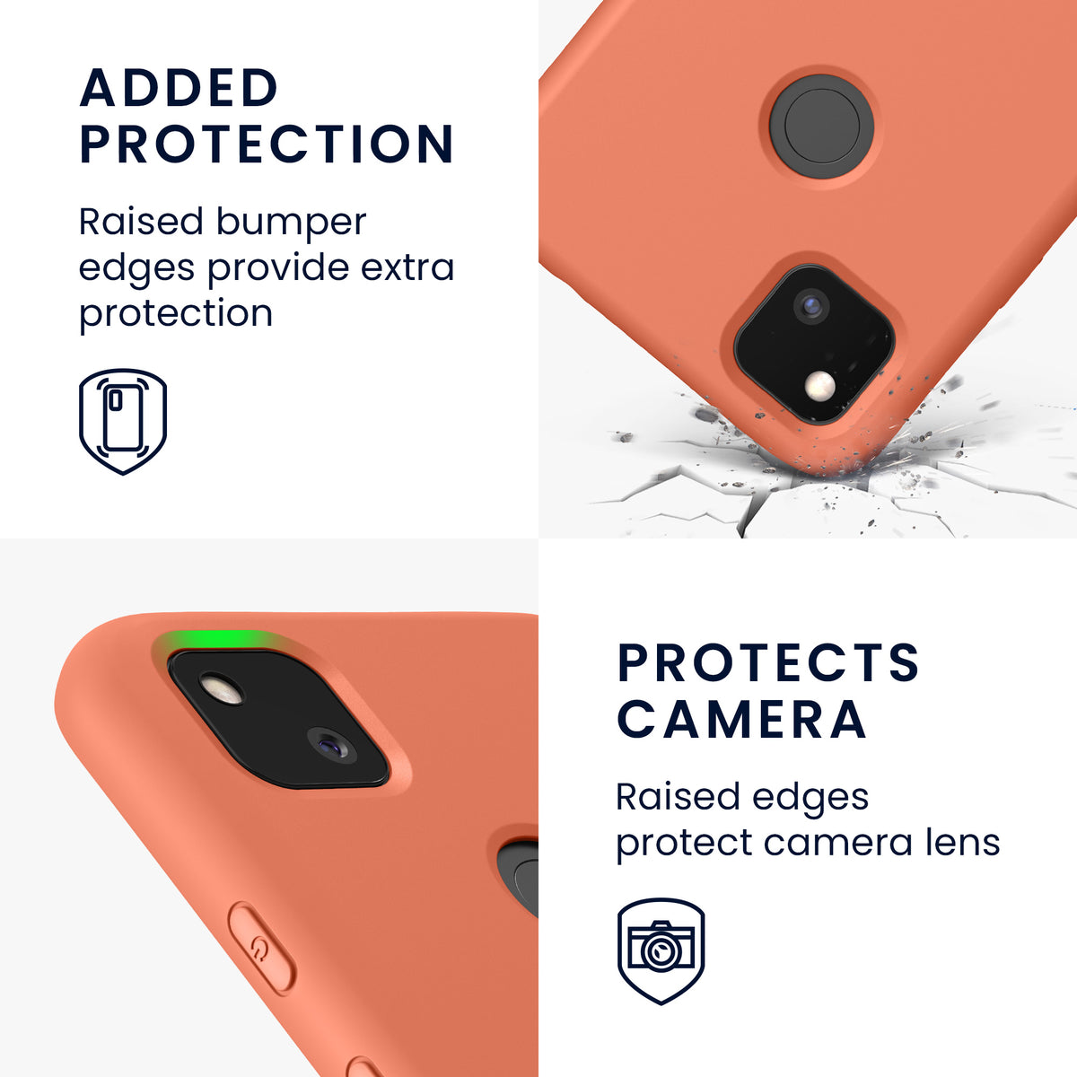Google Pixel 4a Rubberized Phone Case