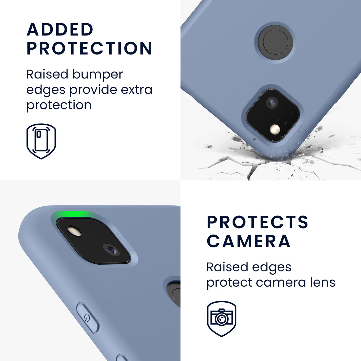 Google Pixel 4a Rubberized Phone Case