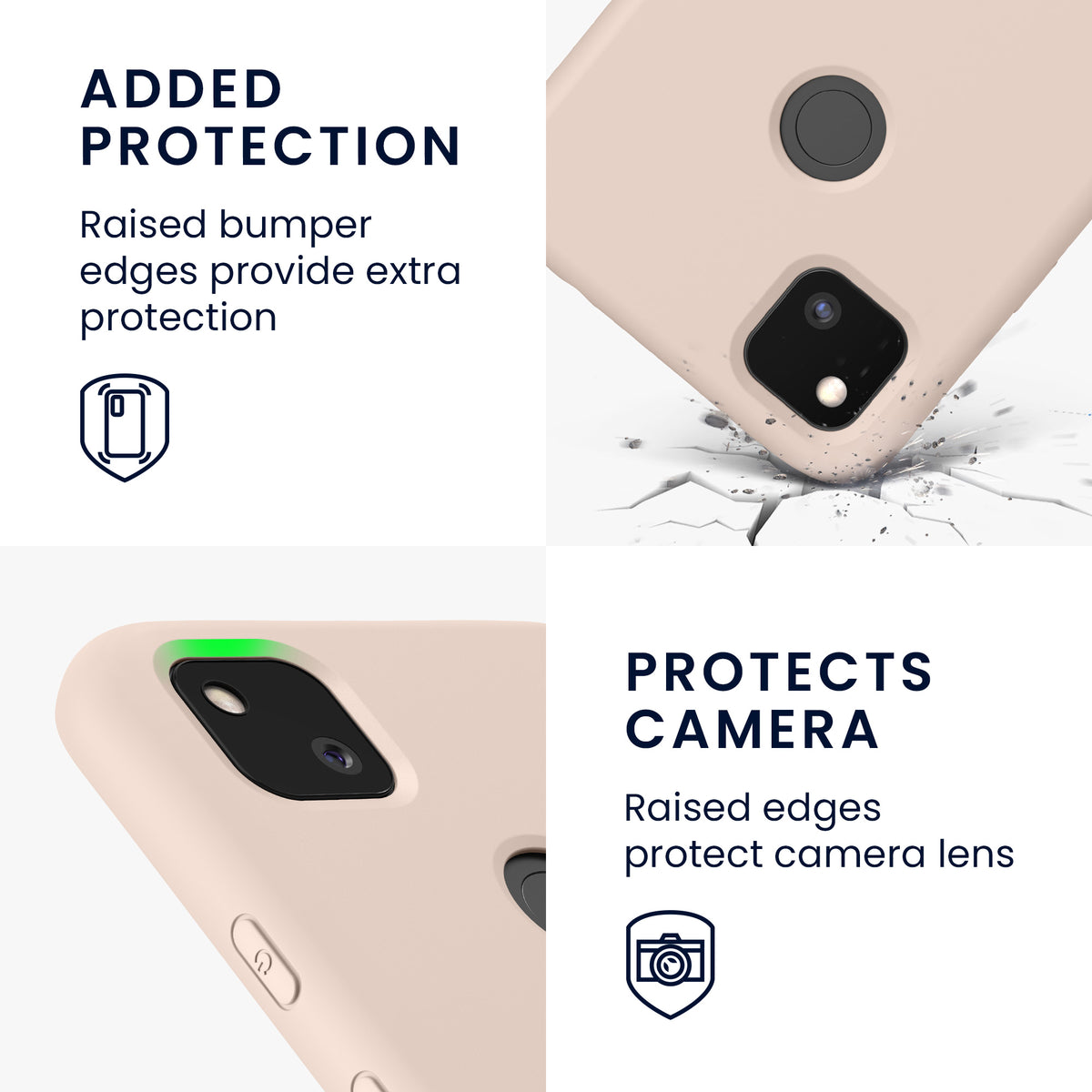 Google Pixel 4a Rubberized Phone Case