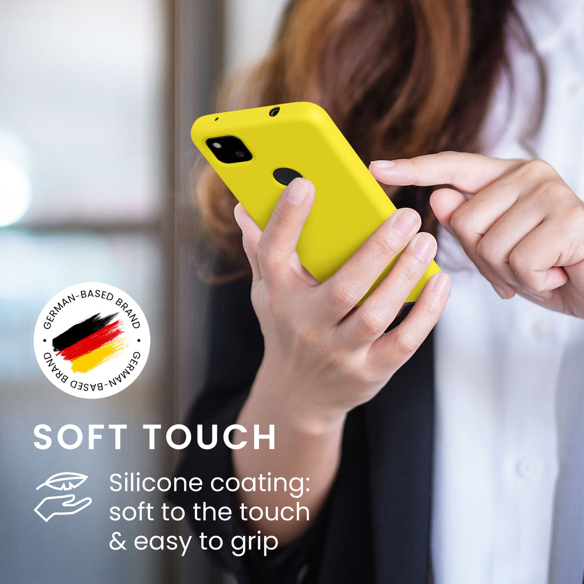 Google Pixel 4a Rubberized Phone Case