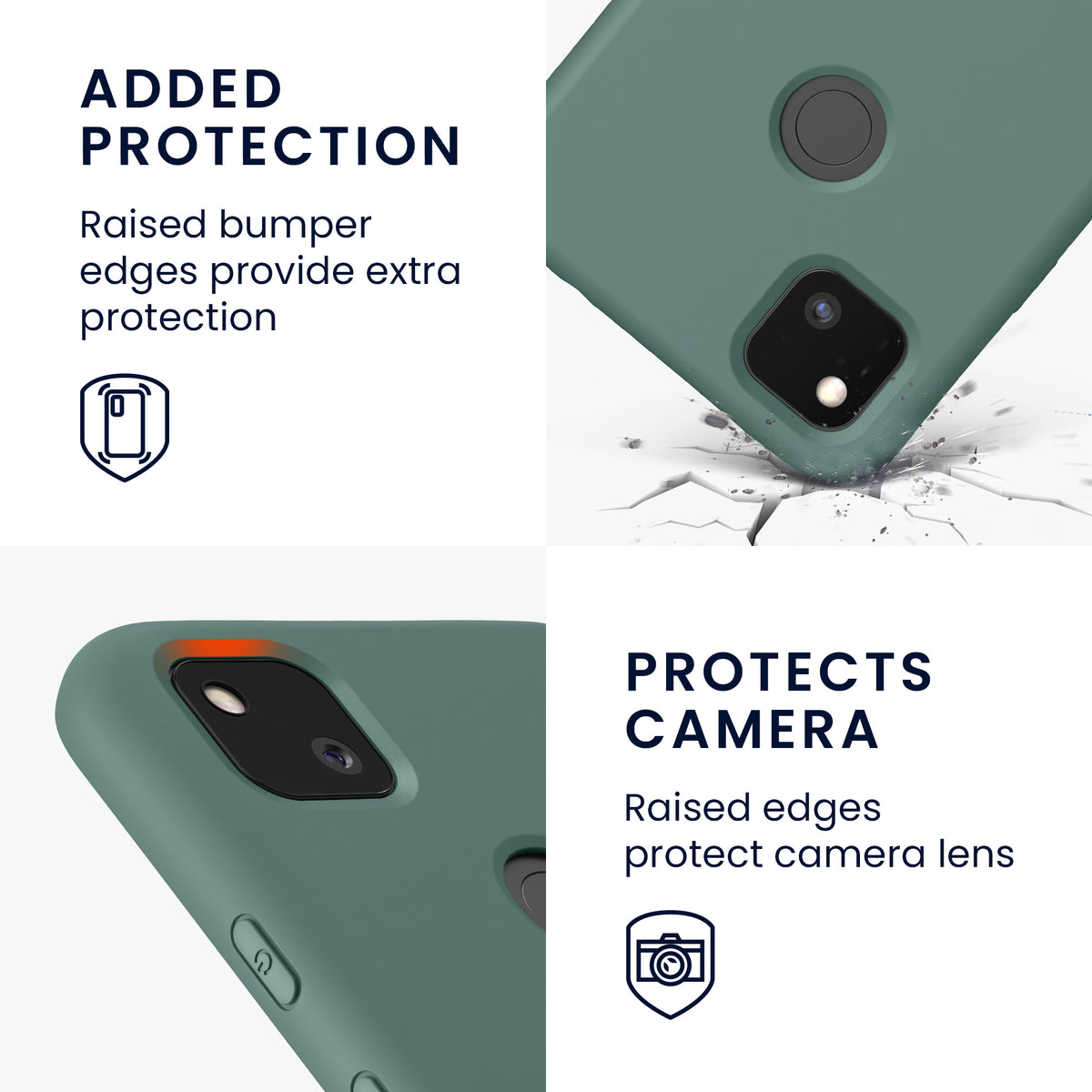 Google Pixel 4a Rubberized Phone Case
