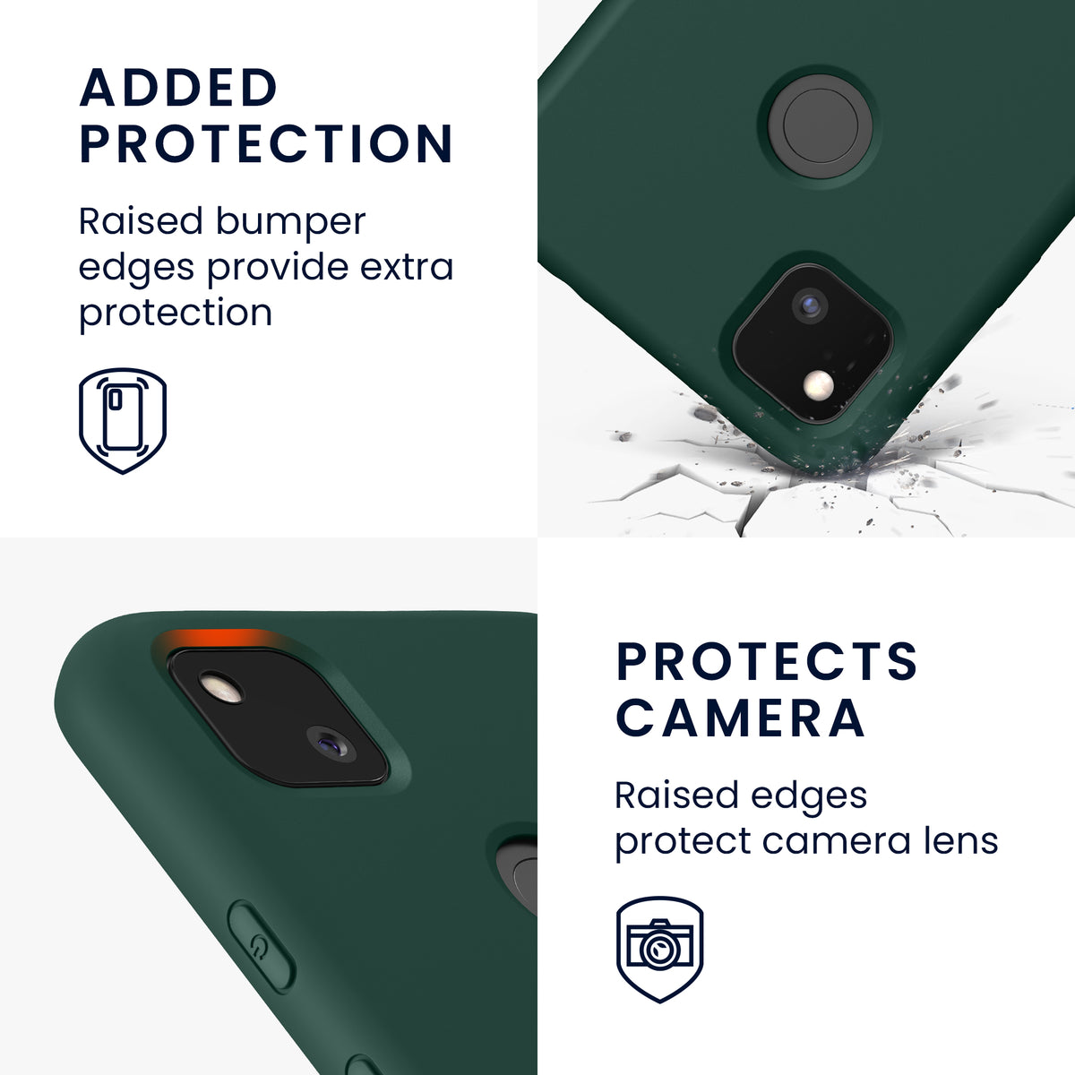 Google Pixel 4a Rubberized Phone Case