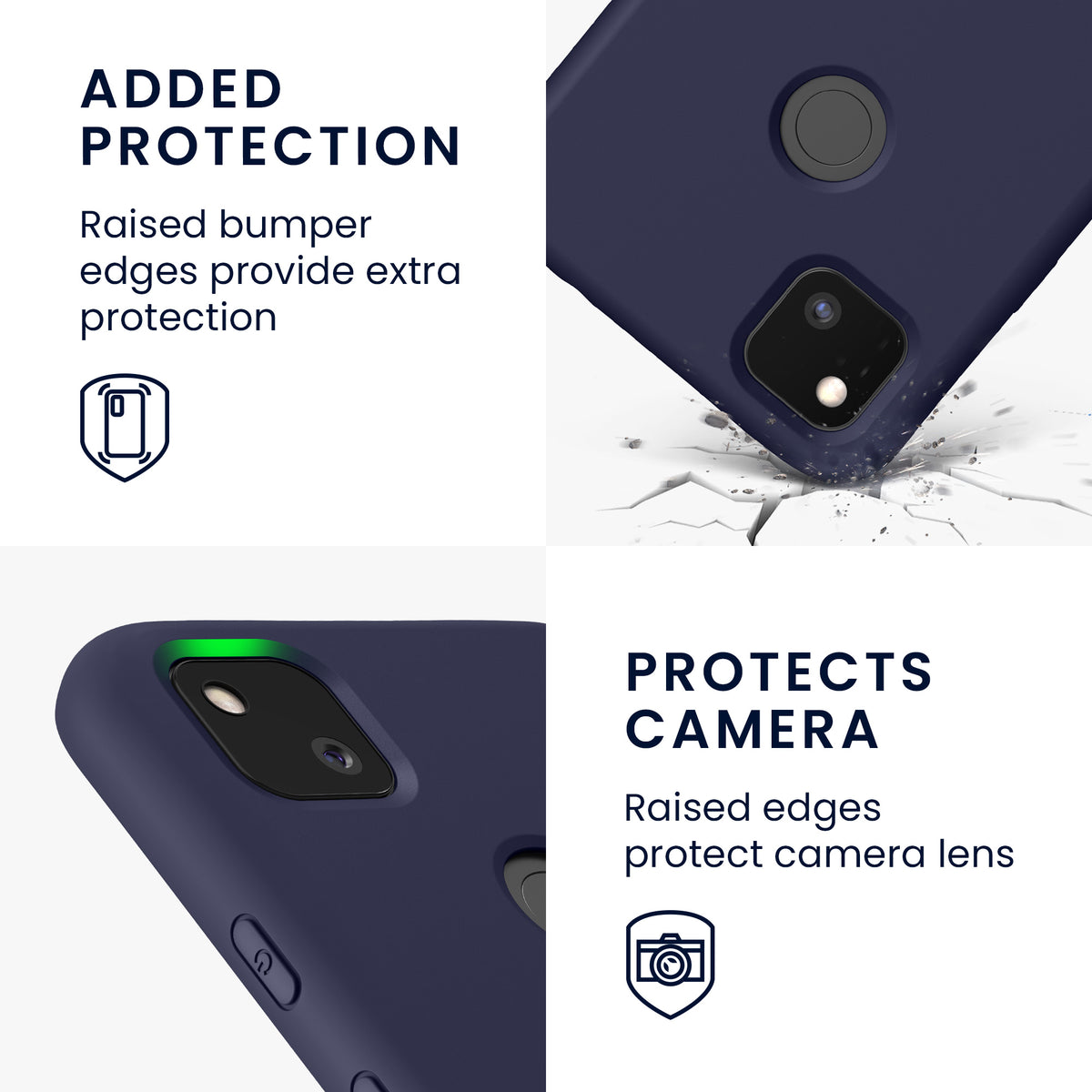 Google Pixel 4a Rubberized Phone Case
