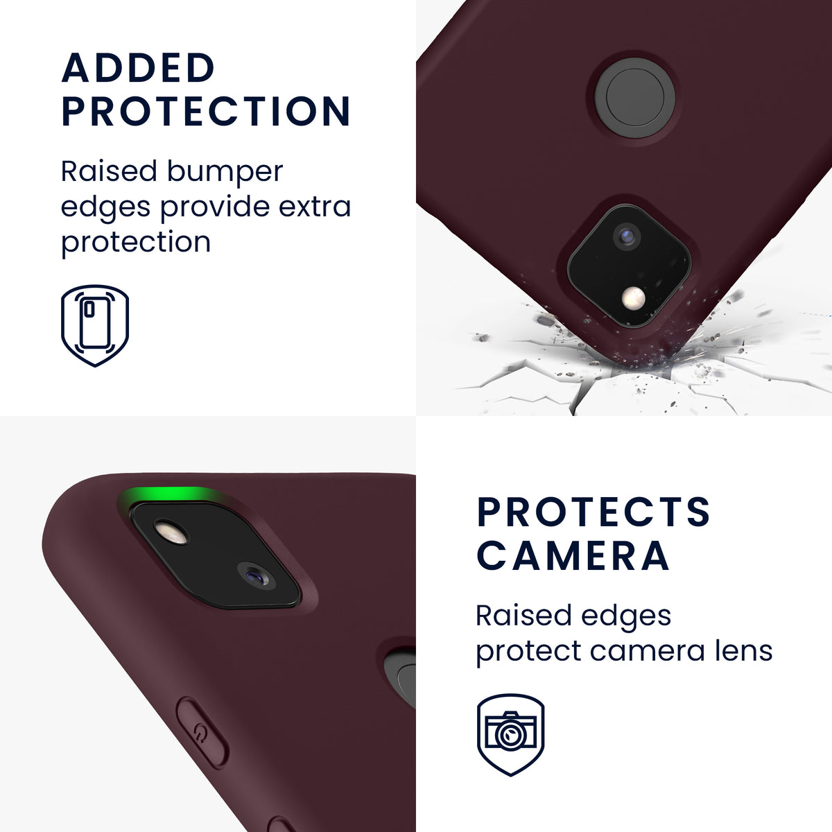 Google Pixel 4a Rubberized Phone Case
