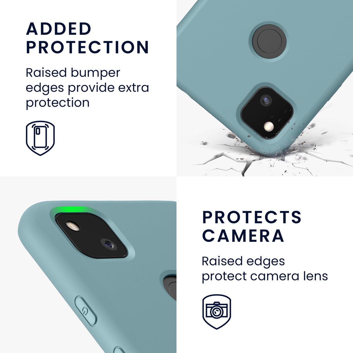 Google Pixel 4a Rubberized Phone Case