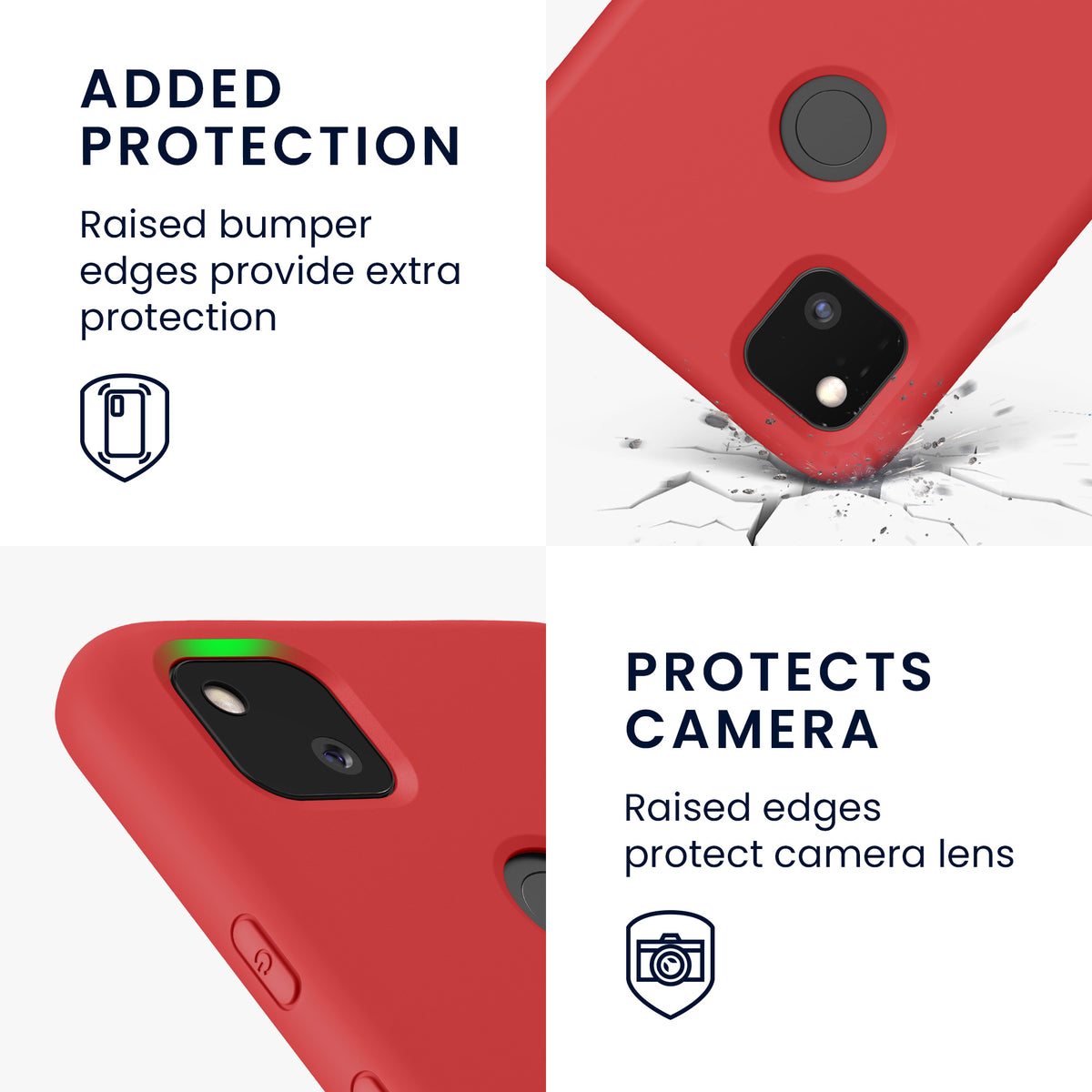 Google Pixel 4a Rubberized Phone Case