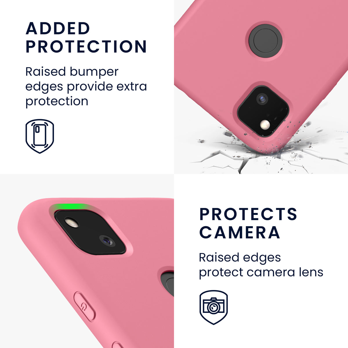 Google Pixel 4a Rubberized Phone Case