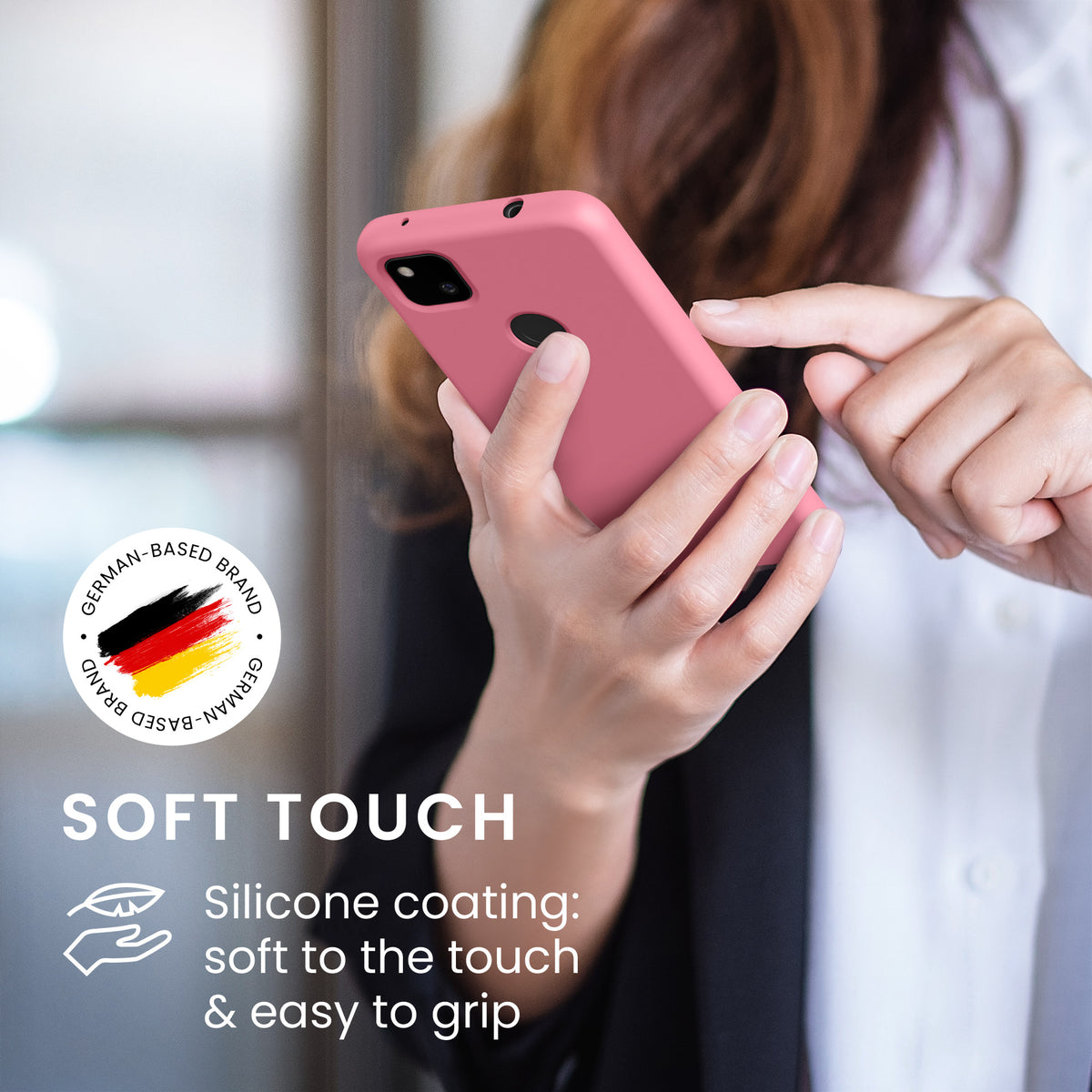 Google Pixel 4a Rubberized Phone Case
