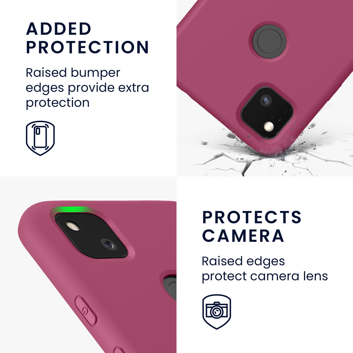 Google Pixel 4a Rubberized Phone Case