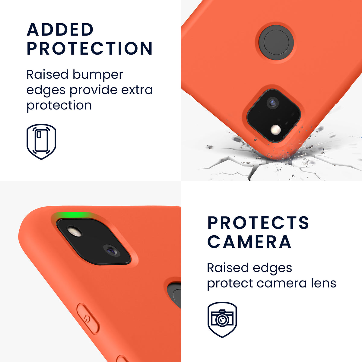 Google Pixel 4a Rubberized Phone Case