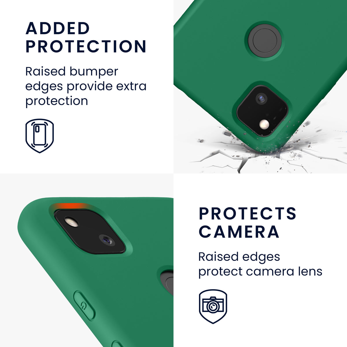 Google Pixel 4a Rubberized Phone Case
