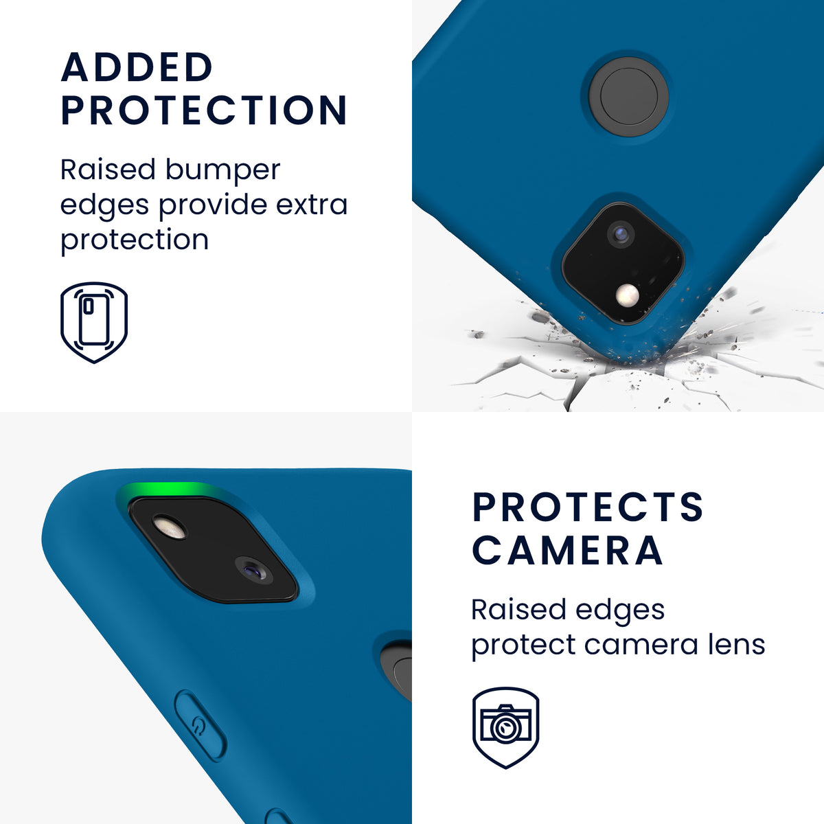 Google Pixel 4a Rubberized Phone Case
