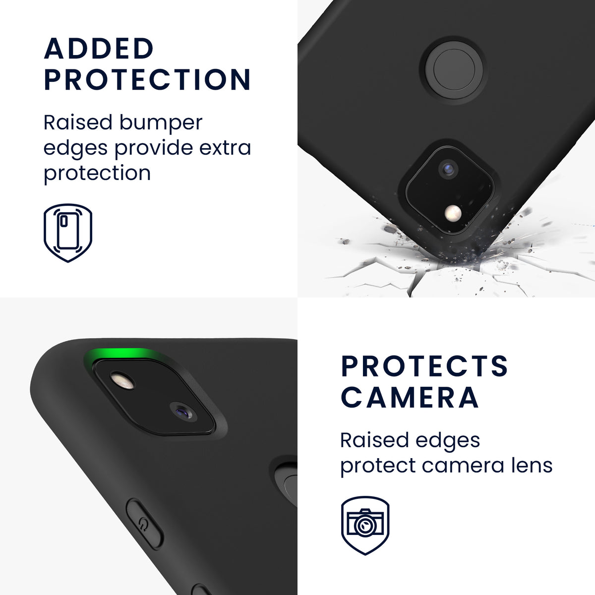 Google Pixel 4a Rubberized Phone Case