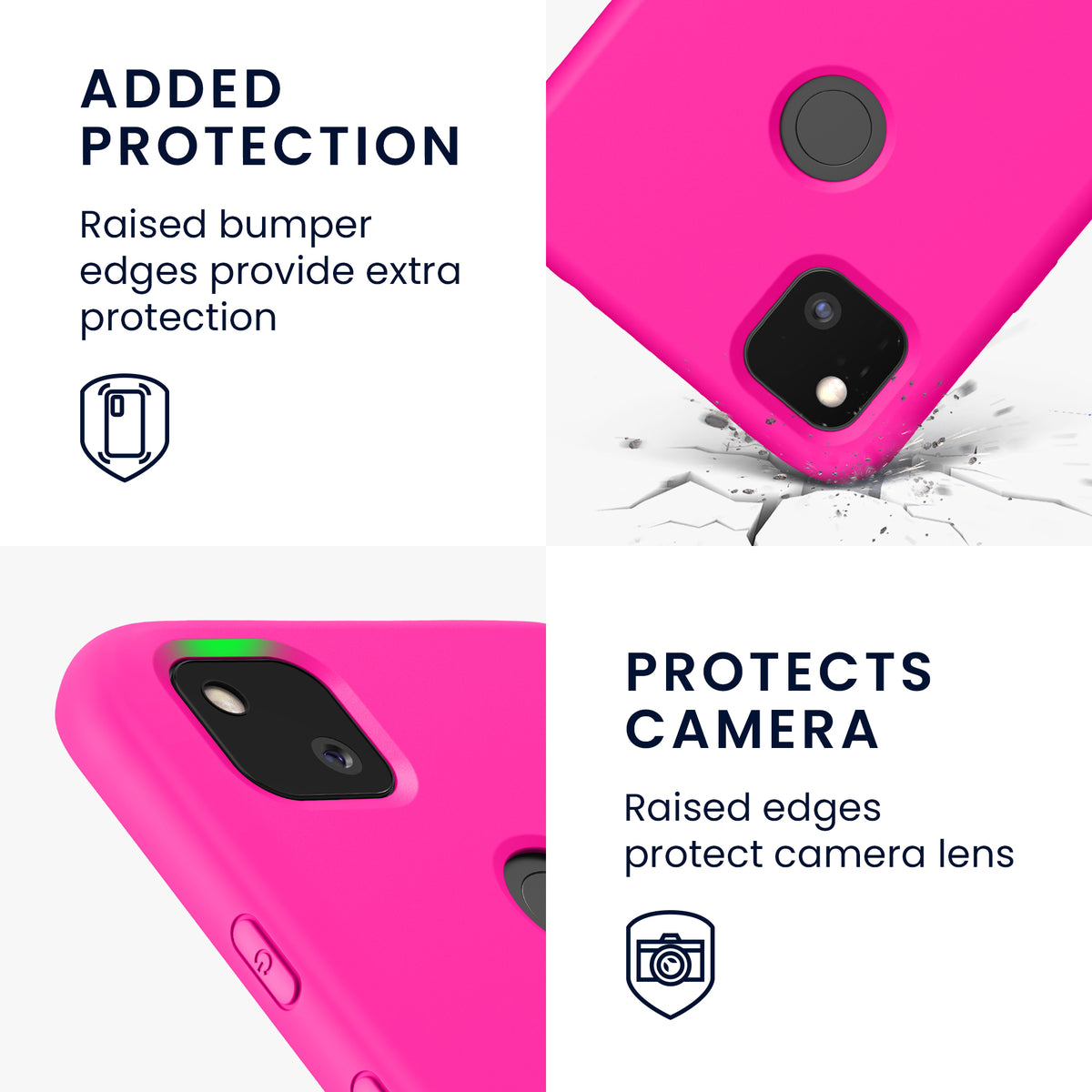 Google Pixel 4a Rubberized Phone Case