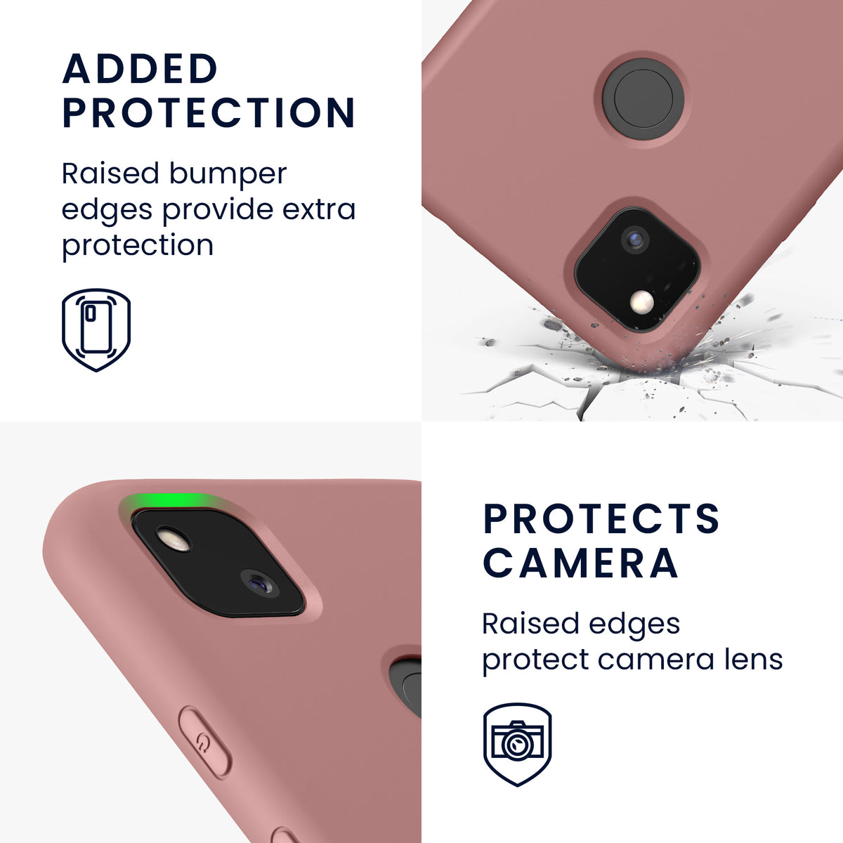 Google Pixel 4a Rubberized Phone Case