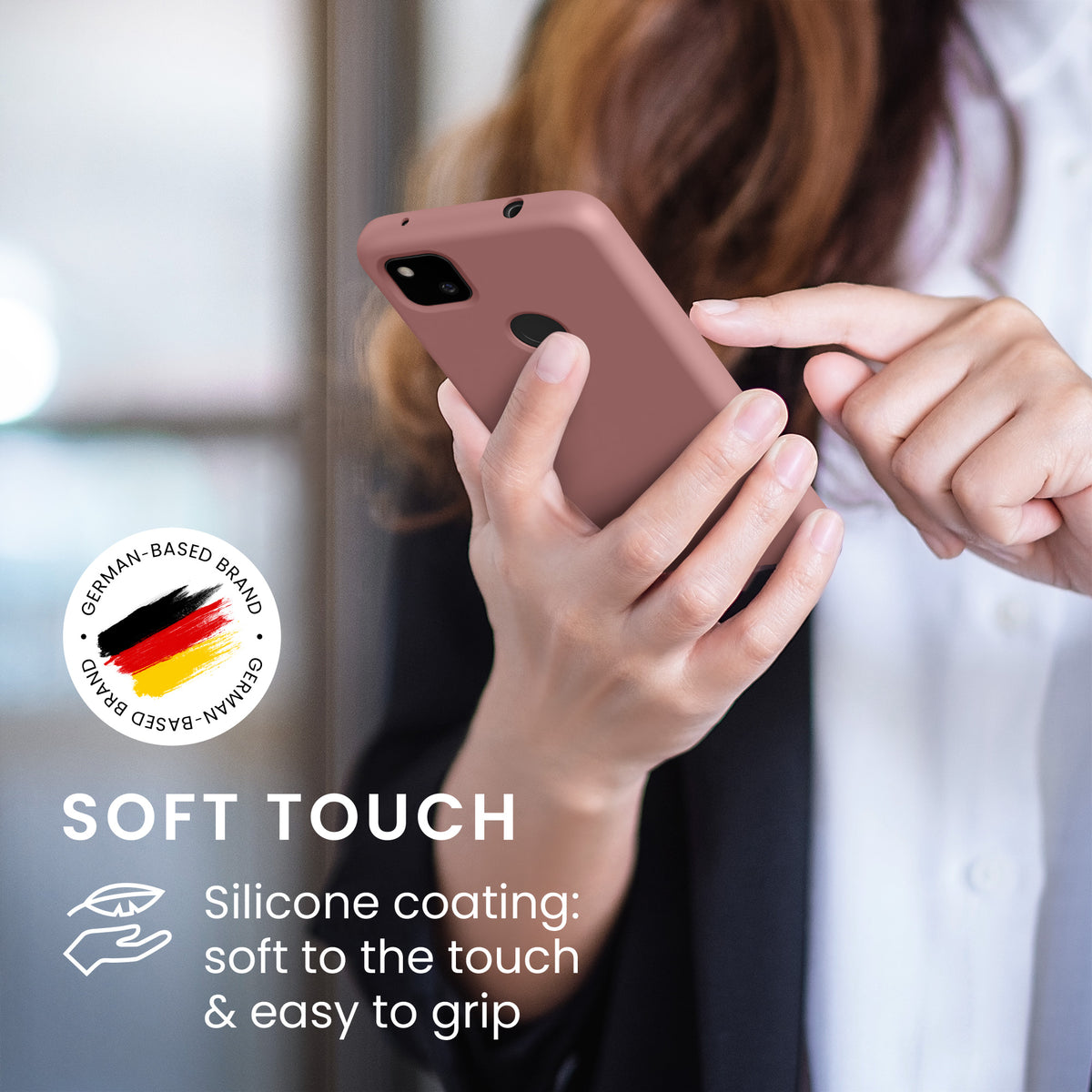 Google Pixel 4a Rubberized Phone Case