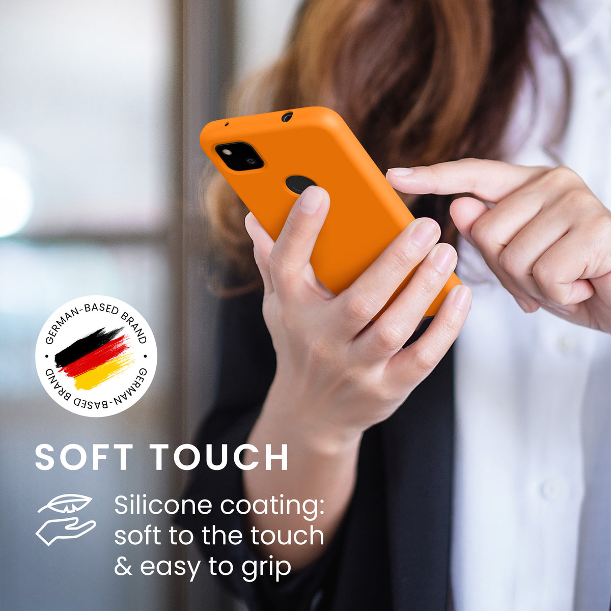 Google Pixel 4a Rubberized Phone Case