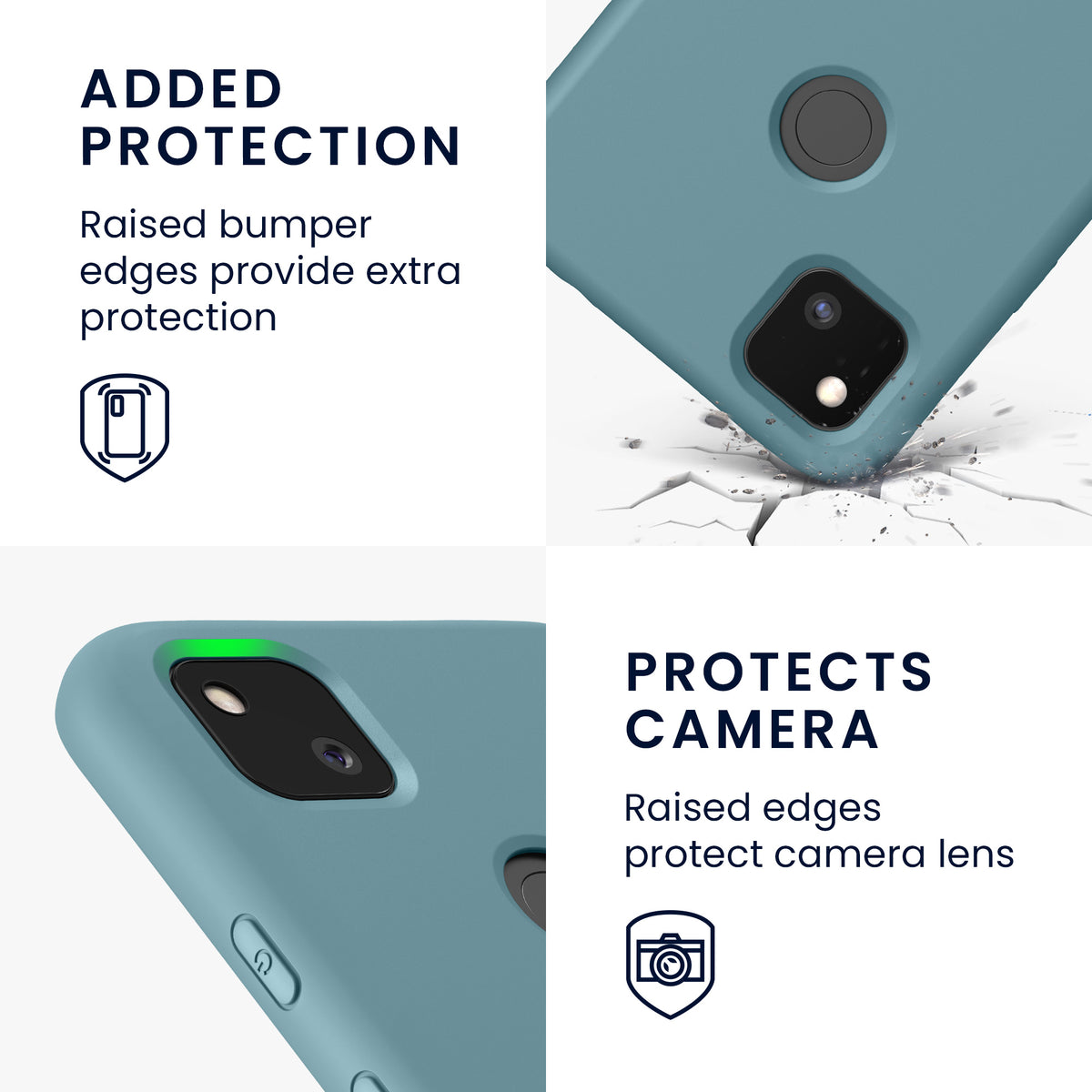 Google Pixel 4a Rubberized Phone Case