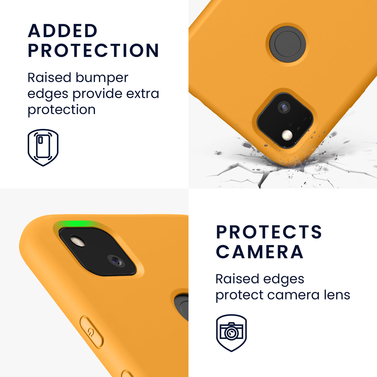 Google Pixel 4a Rubberized Phone Case