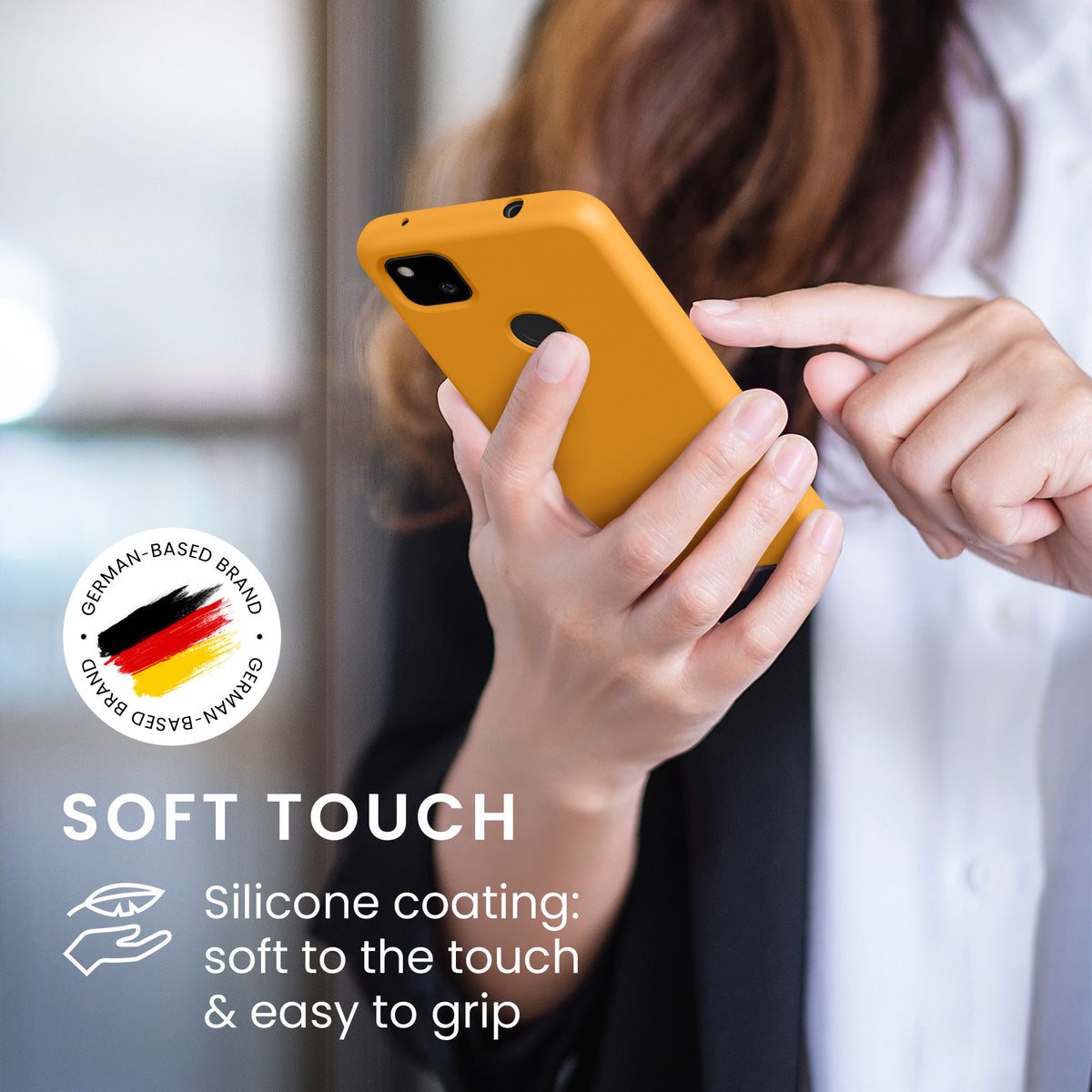 Google Pixel 4a Rubberized Phone Case