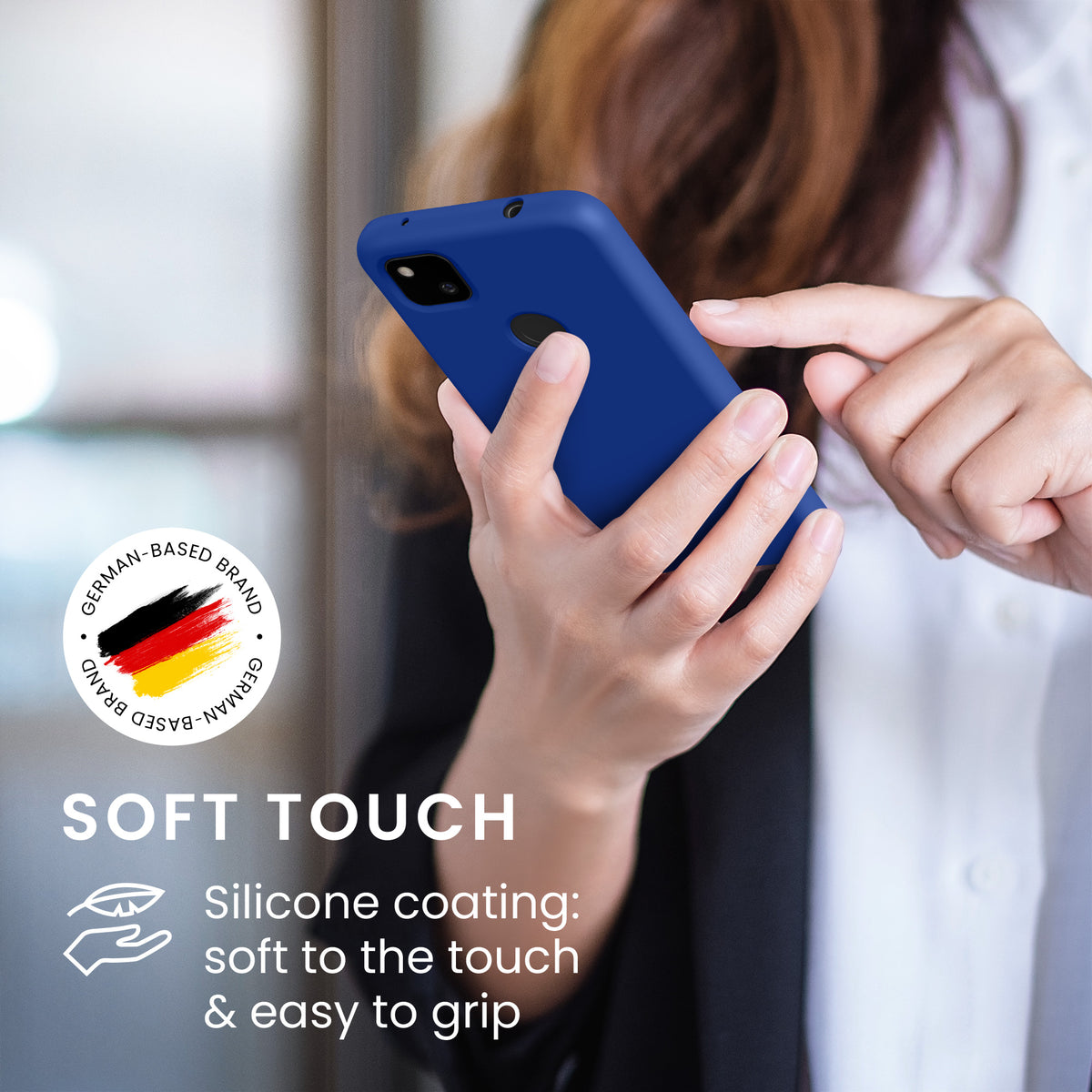Google Pixel 4a Rubberized Phone Case