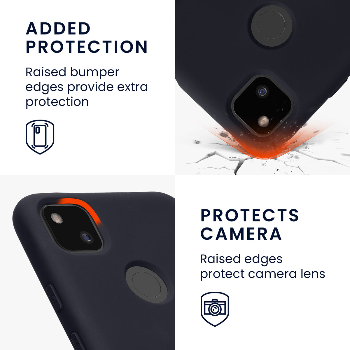 Google Pixel 4a Rubberized Phone Case