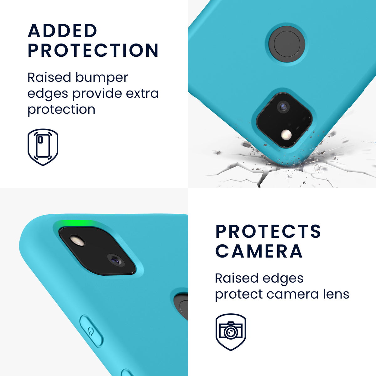 Google Pixel 4a Rubberized Phone Case