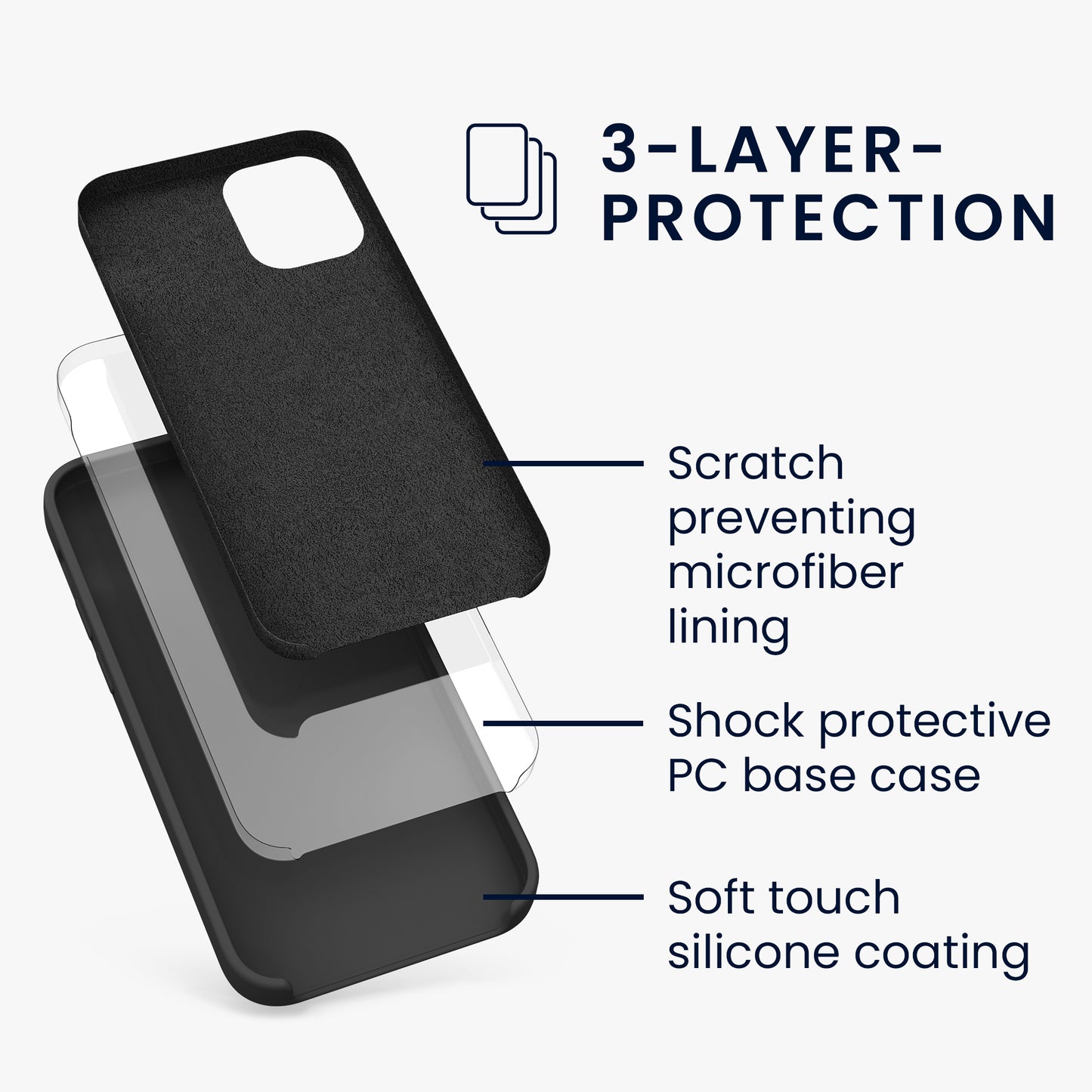 kwmobile Phone Case for iPhone 12 mini - Wireless Charging
